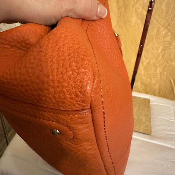 Cole Haan Convertible Leather Satchel GUC - Picture 6 of 16